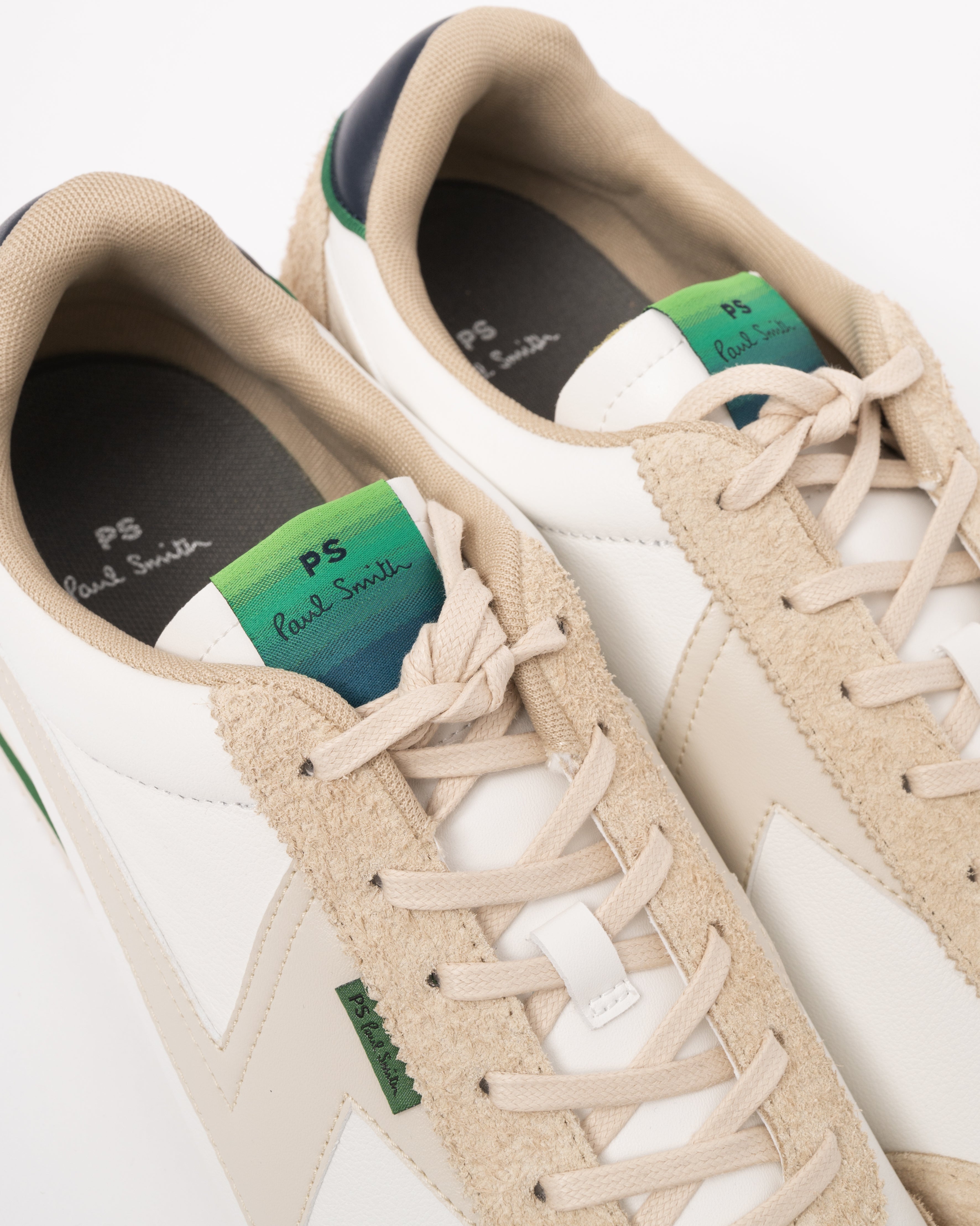 Paul Smith Atlanta Mens Trainers 01 White CHO Paul Smith Atlanta Mens Trainers 01 White CHO