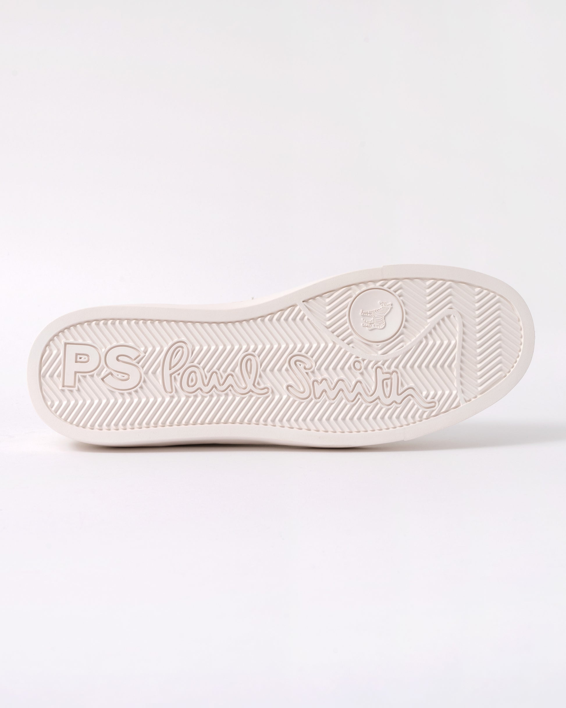 Paul Smith Beech Mens Leather Trainers - 01 White - CHO - Designer Mens Trainers