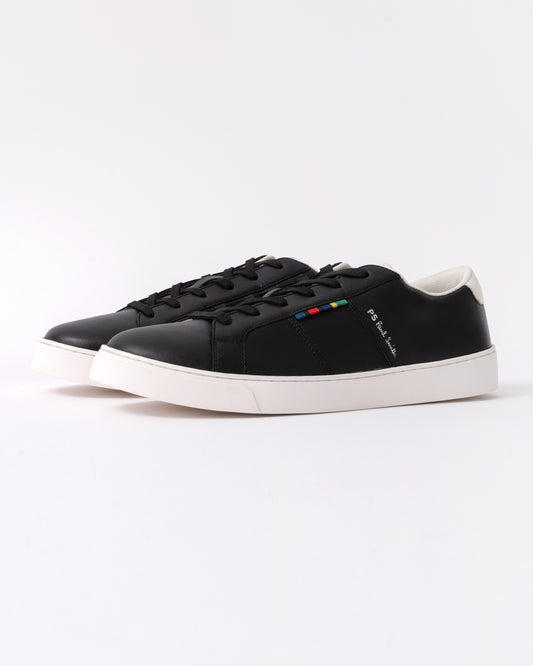 Paul Smith Beech Mens Leather Trainers in 79 Black