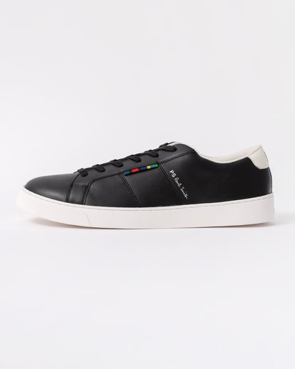 Paul Smith Beech Mens Leather Trainers - 79 Black - CHO - Designer Mens Trainers