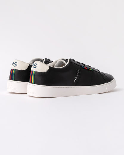 Paul Smith Beech Mens Leather Trainers - 79 Black - CHO - Designer Mens Trainers