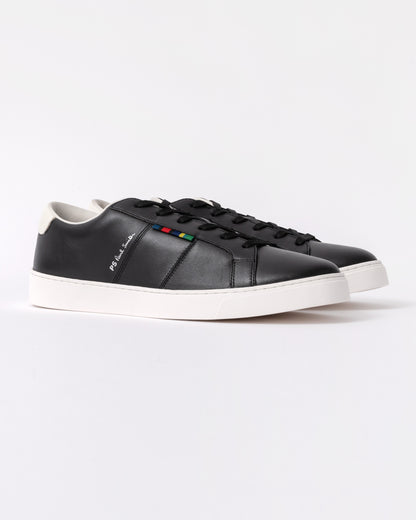 Paul Smith Beech Mens Leather Trainers - 79 Black - CHO - Designer Mens Trainers