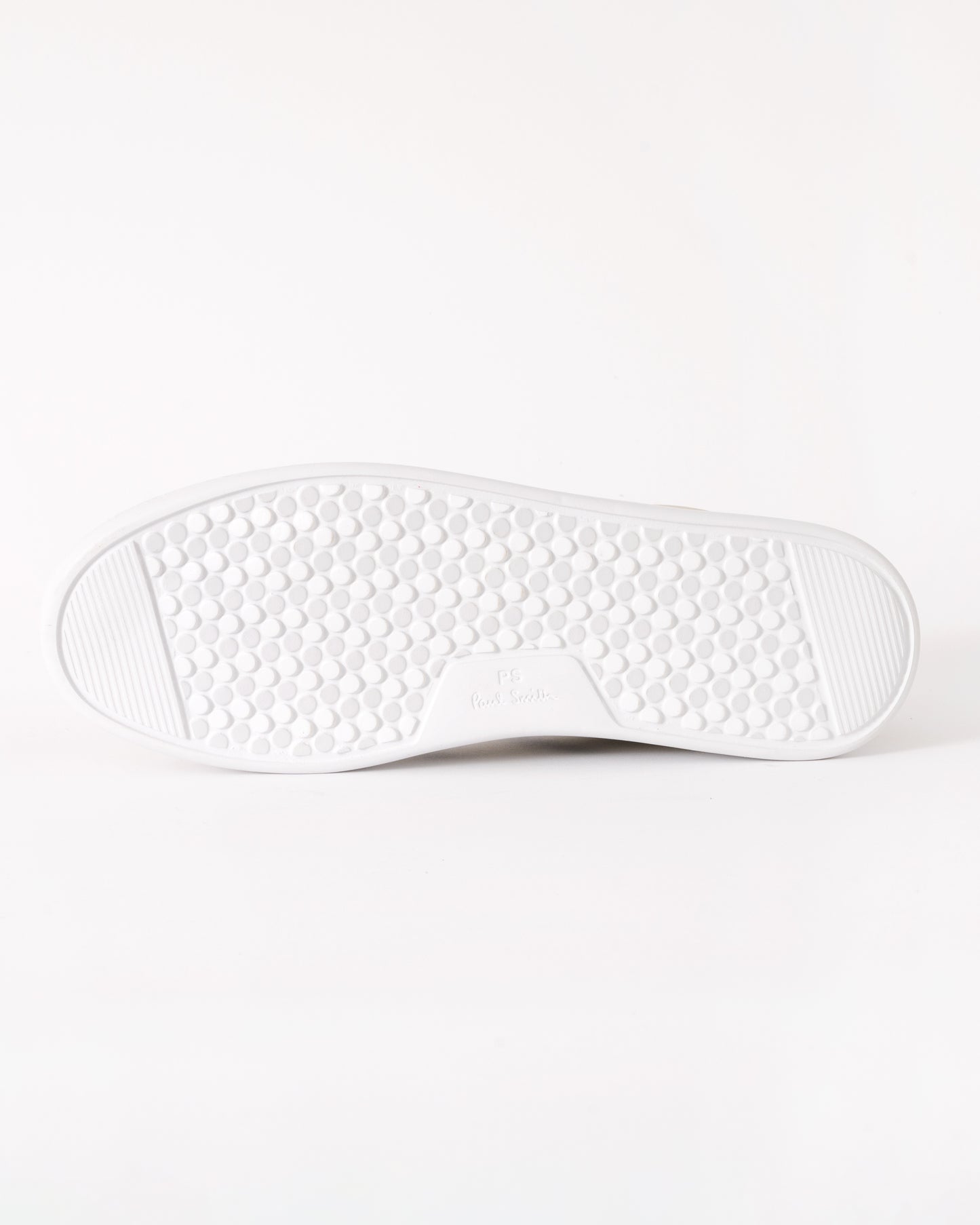 Paul Smith Birch Mens Leather Trainers - 02 Off White