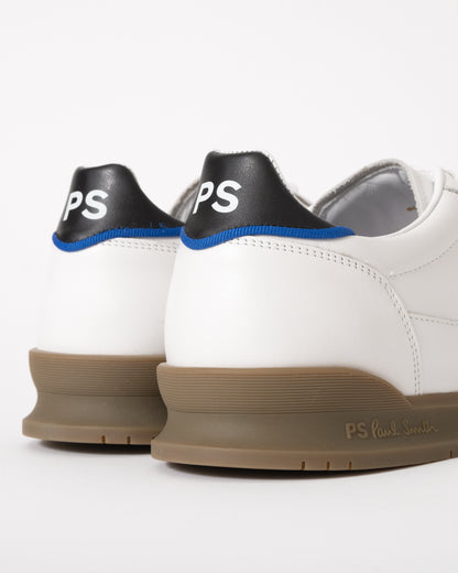 Paul Smith Dover Leather Side Panel Mens Trainers - 01 White