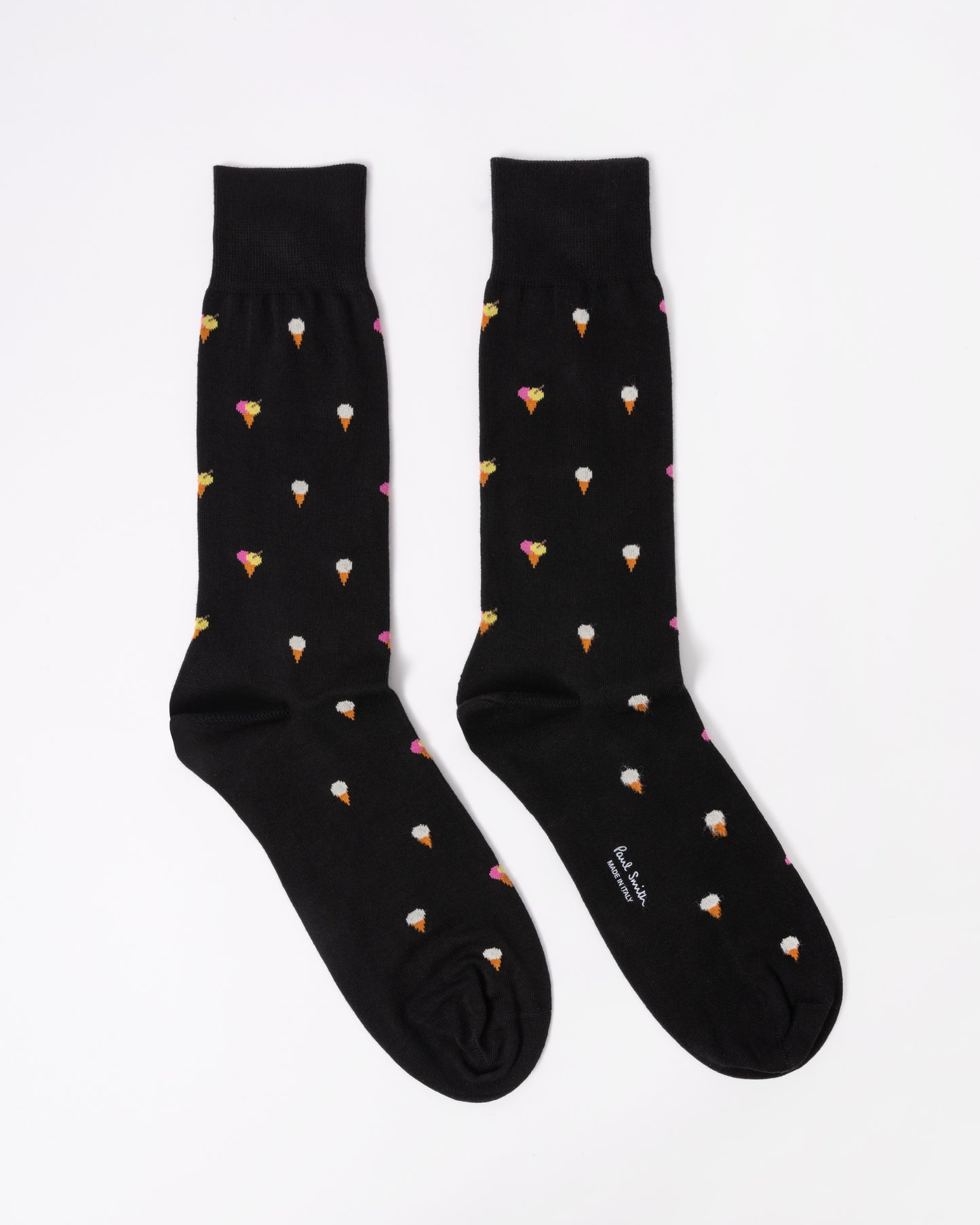 Paul Smith Kerry Ice Cream Mens Socks - 79 Black