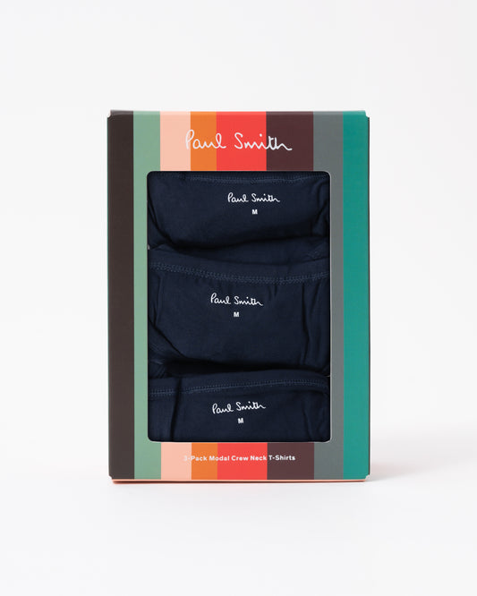 Paul Smith Mens Mixed Modal Lounge 3 Pack T Shirts box