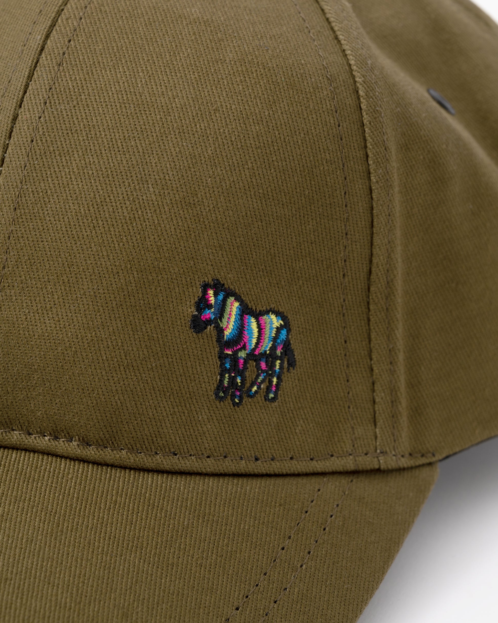 Paul Smith Mens Seasonal Zebra Cap detail
