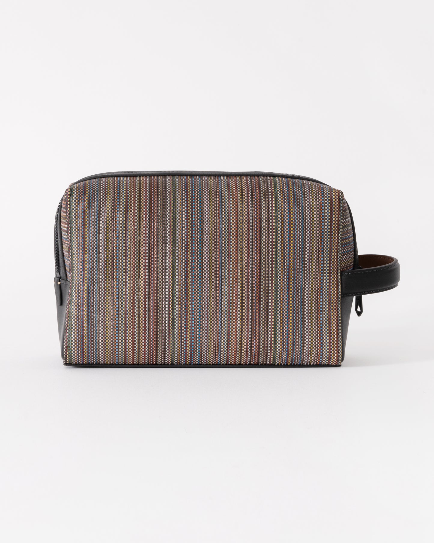 Paul Smith Mens Signature Stripe Washbag - 92 Multi Coloured - CHO - Designer Mens Bags