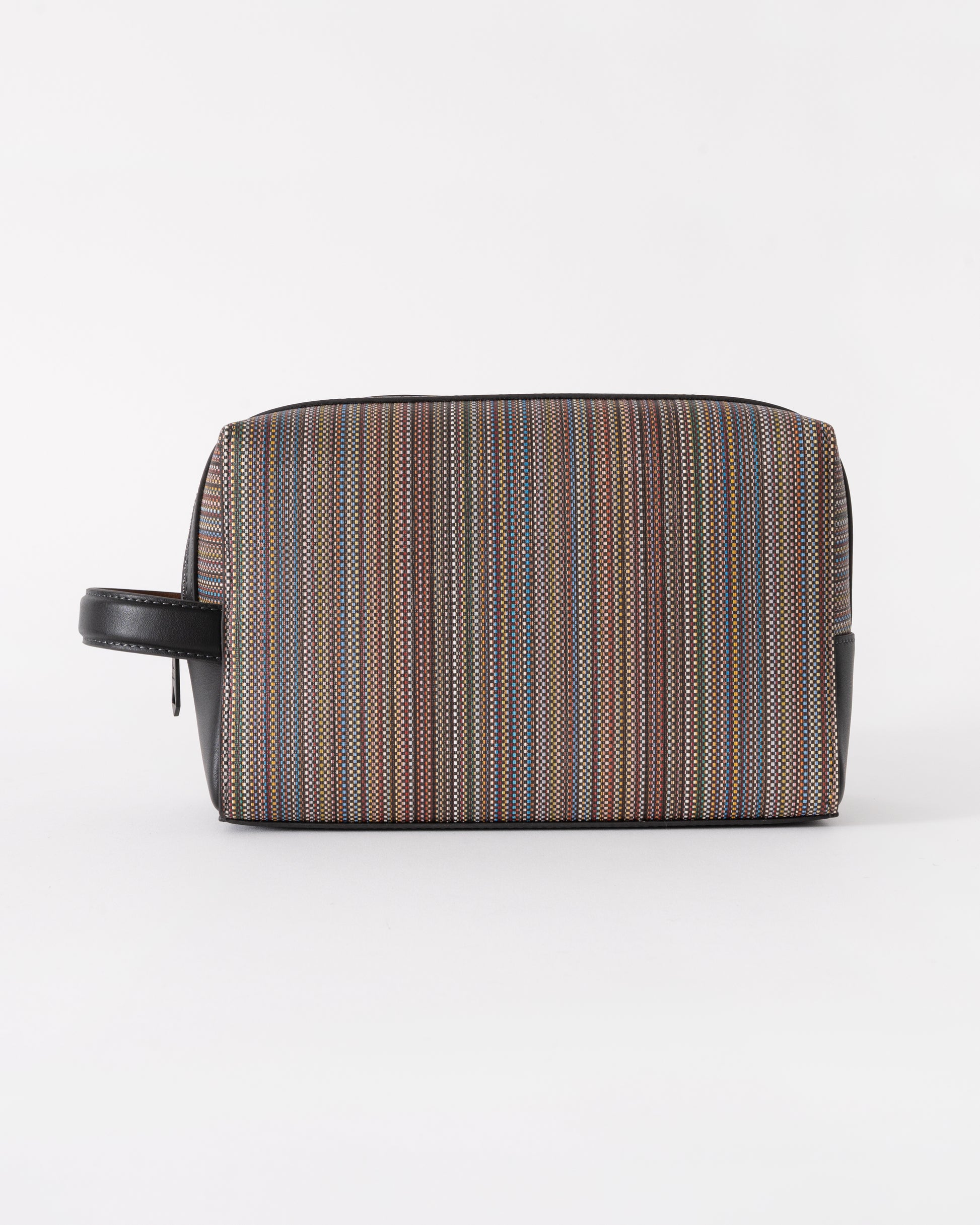 Paul Smith Mens Signature Stripe Washbag in 92 Multi Coloured