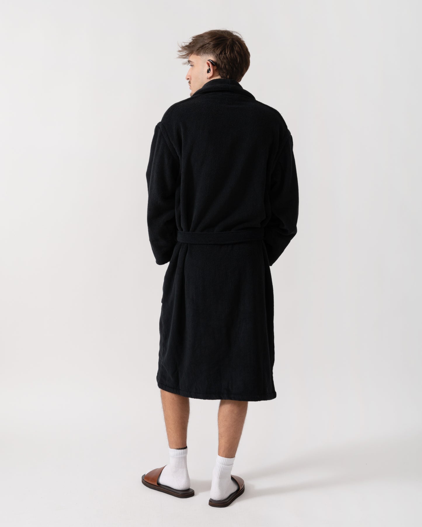 Paul Smith Zebra Dressing Gown - 79 Black back