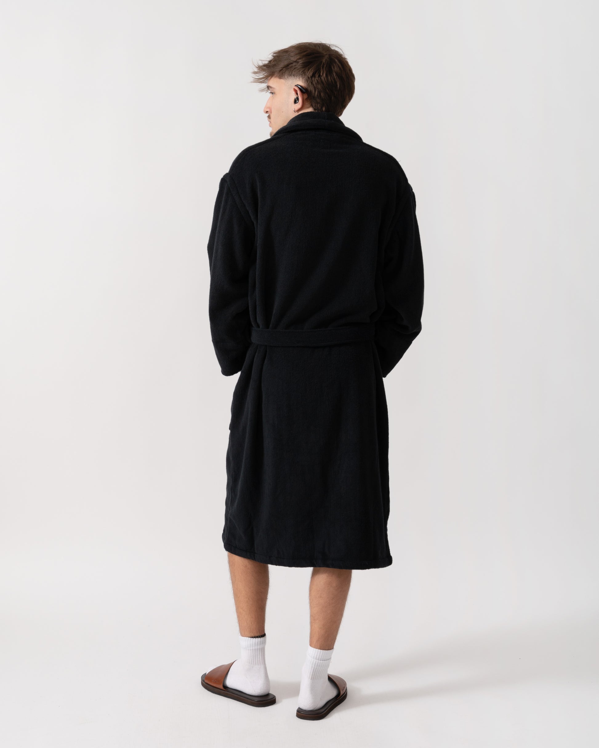 Paul Smith Zebra Dressing Gown - 79 Black back