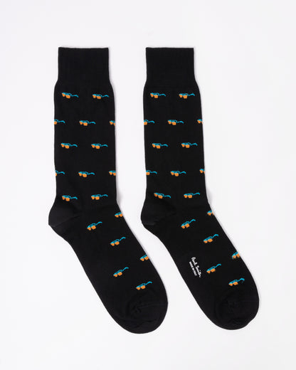 Paul Smith Nate Sunglasses Mens Socks - 79 Black | CHO | Designer Mens Socks