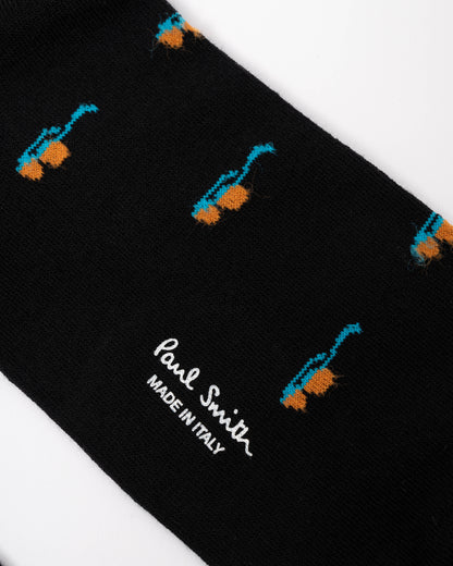 Paul Smith Nate Sunglasses Mens Socks - 79 Black | CHO | Designer Mens Socks
