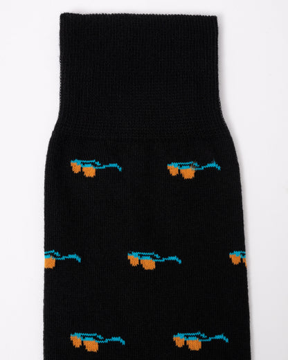 Paul Smith Nate Sunglasses Mens Socks - 79 Black | CHO | Designer Mens Socks