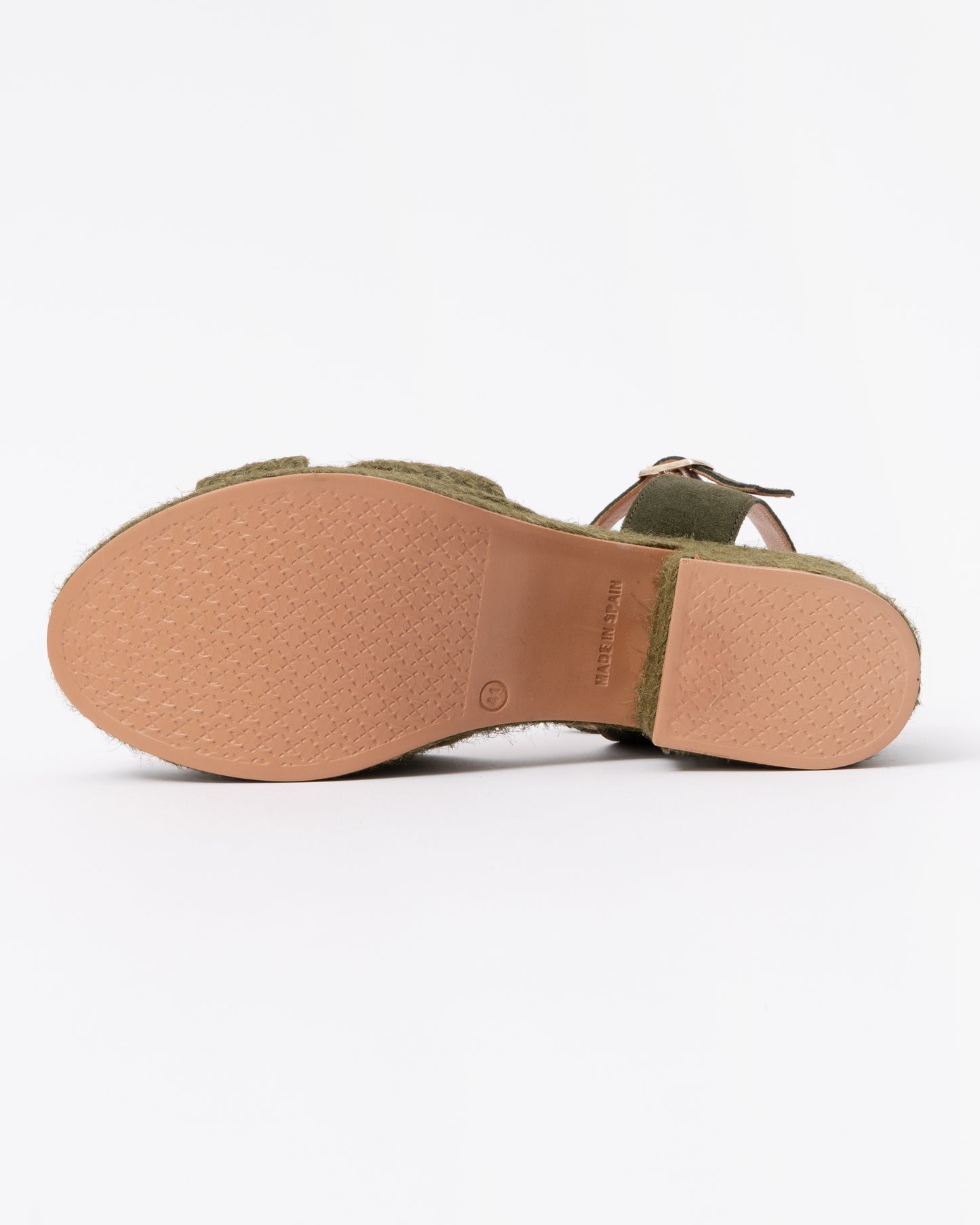 Penelope Chilvers Womens Bella Jute Sandal in 764 Sage
