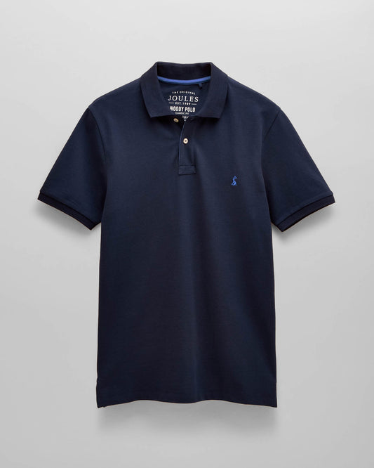 Joules Woody Mens Polo Shirt - Navy - CHO - Designer 