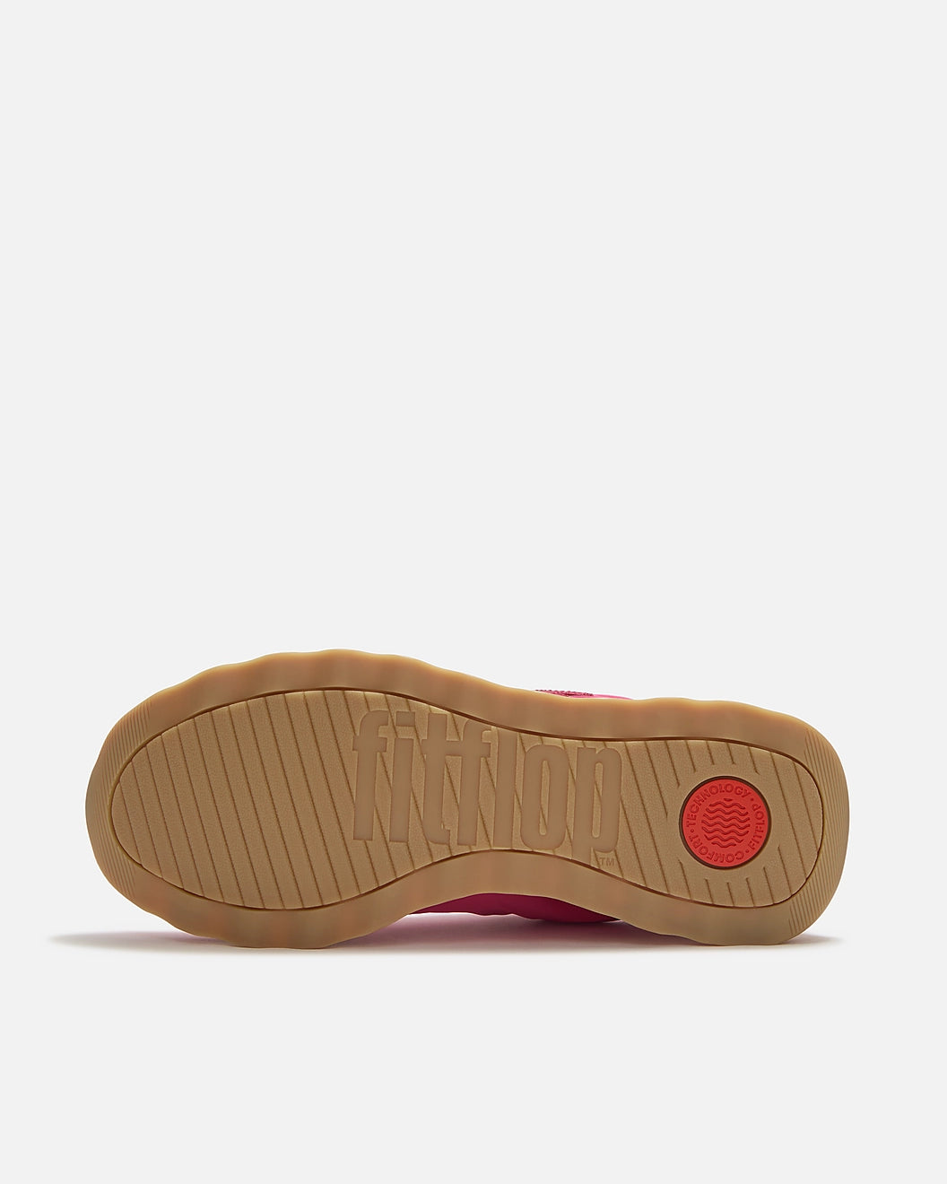 FitFlop Womens Retro - Q FF Fabric/Suede Trainers - Berry Rose/Marine Green E47 | CHO | Designer Womens Trainers