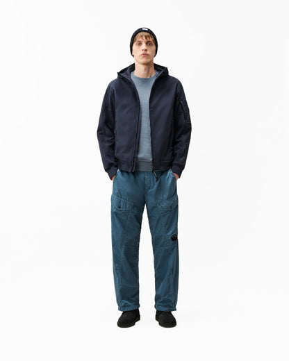 C.P. Company Lens C.P. Shell-R Hooded Mens Jacket - Total Eclipse 888