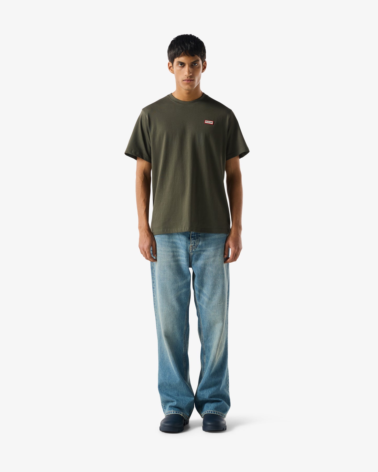 Hunter Red Label Essentials Mens Logo T-Shirt - Kambaba | CHO | Designer Mens Short Sleeve T-Shirts