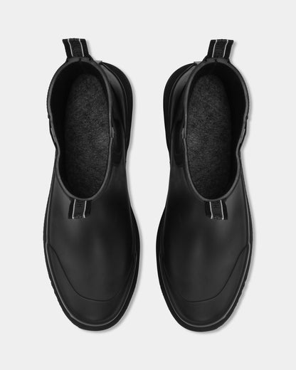 Ilse Jacobsen Rub Womens Chelsea Wellies - Black 001