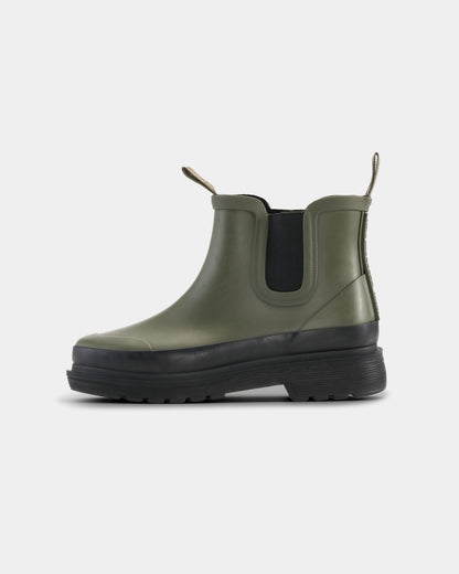Ilse Jacobsen Rub Womens Chelsea Wellies - Army 410