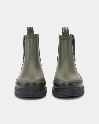 Ilse Jacobsen Rub Womens Chelsea Wellies - Army 410