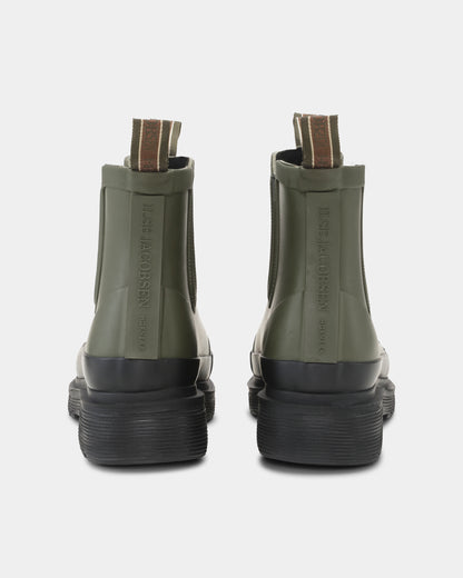 Ilse Jacobsen Rub Womens Chelsea Wellies - Army 410