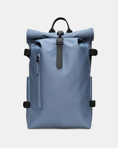 Rains Rolltop Rucksack Large in 172 Blue Dusk