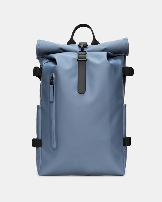 Rains Rolltop Rucksack Large in 172 Blue Dusk