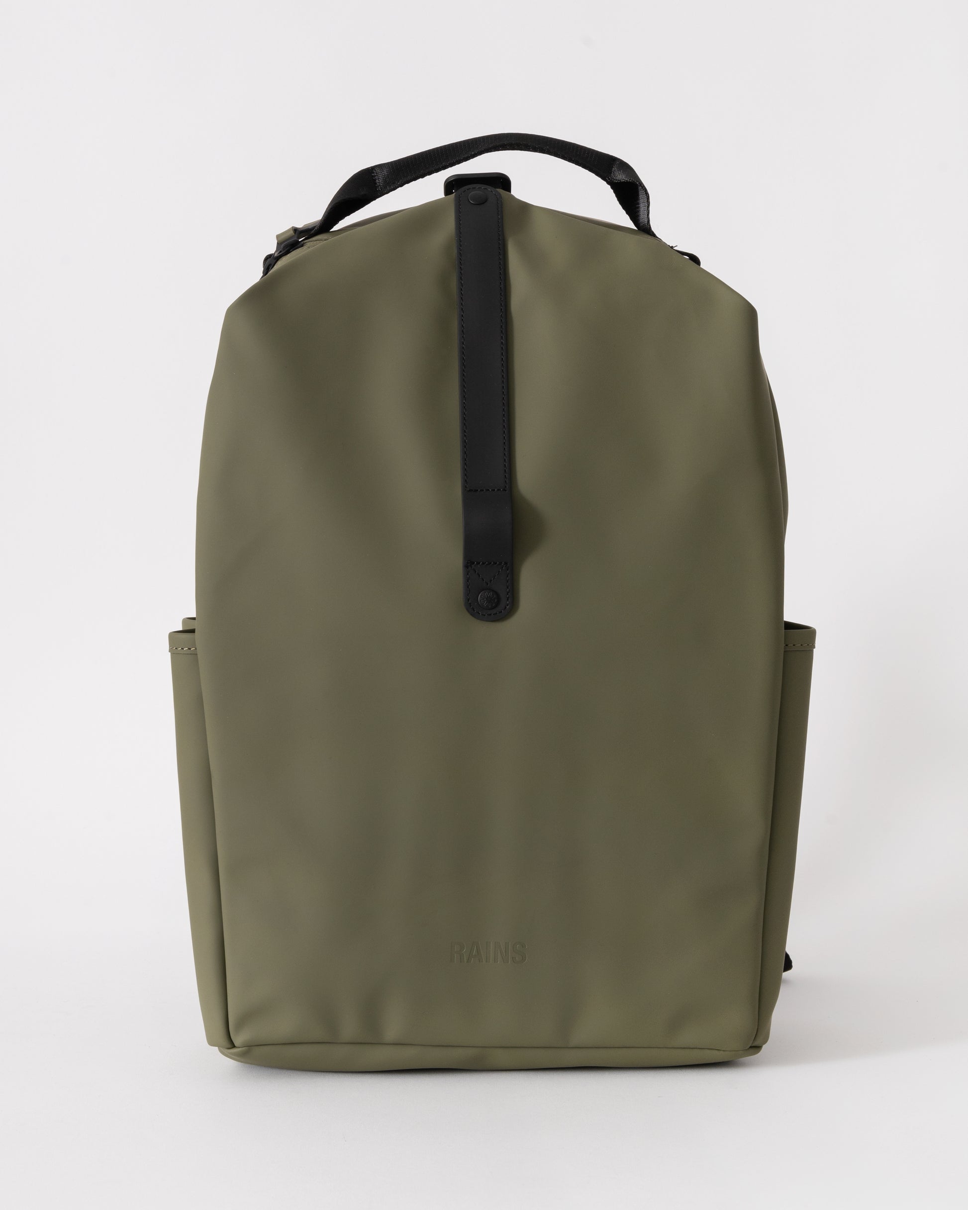 Rains Clip Front Backpack in 134 Marsh