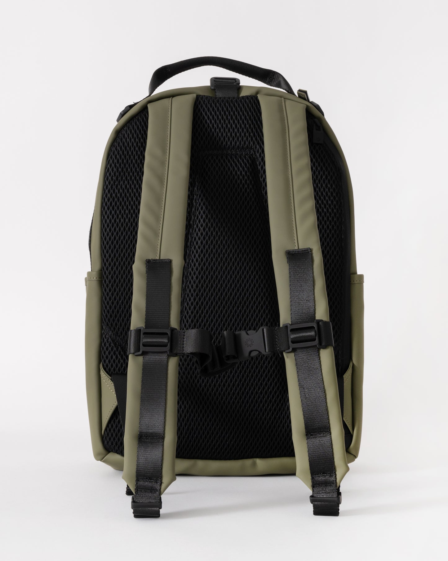 Rains Clip Front Backpack  - 134 Marsh - CHO - Designer Unisex Bags