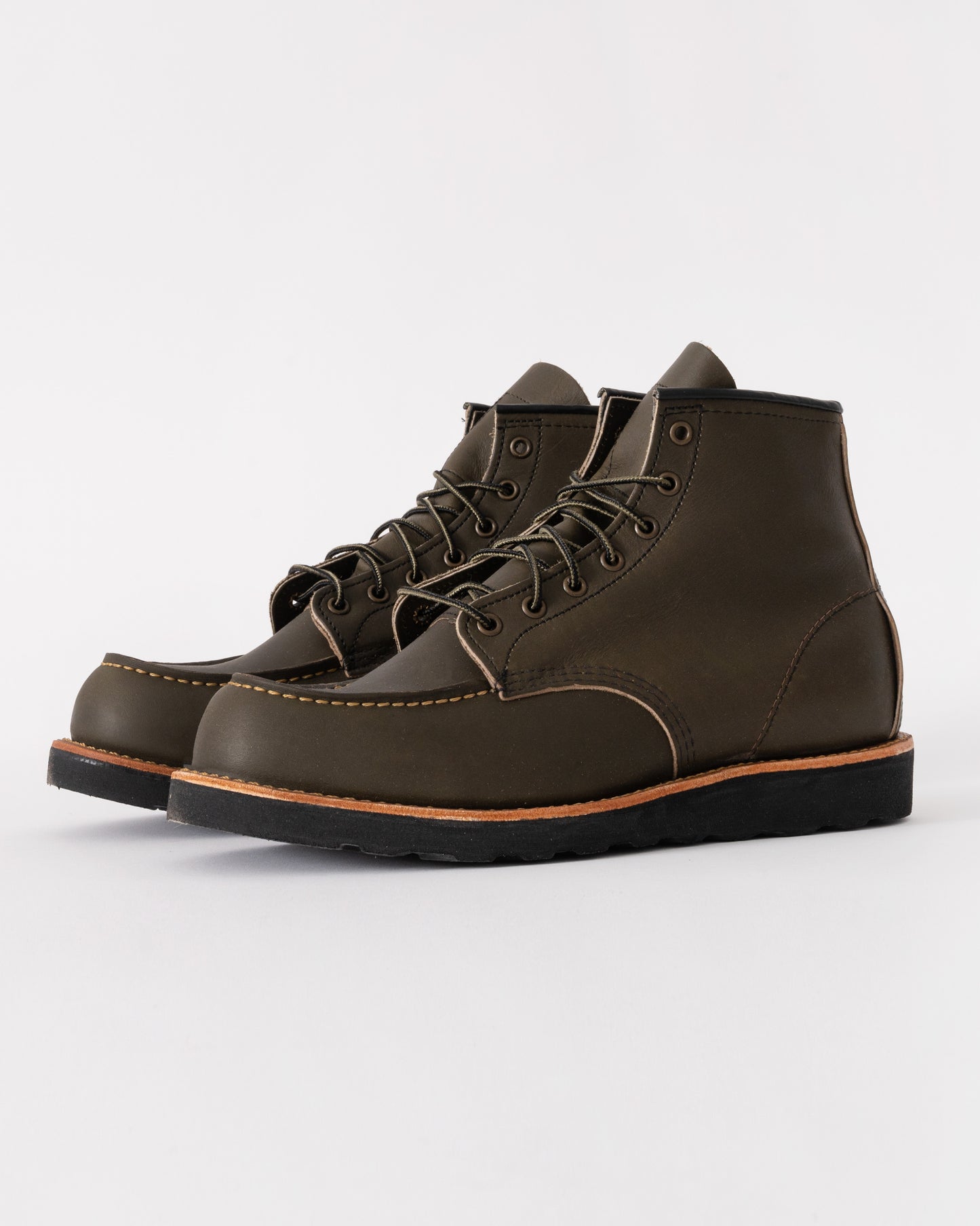 Red Wing 6 Inch Moc Toe Mens Boot in Alpine Portage