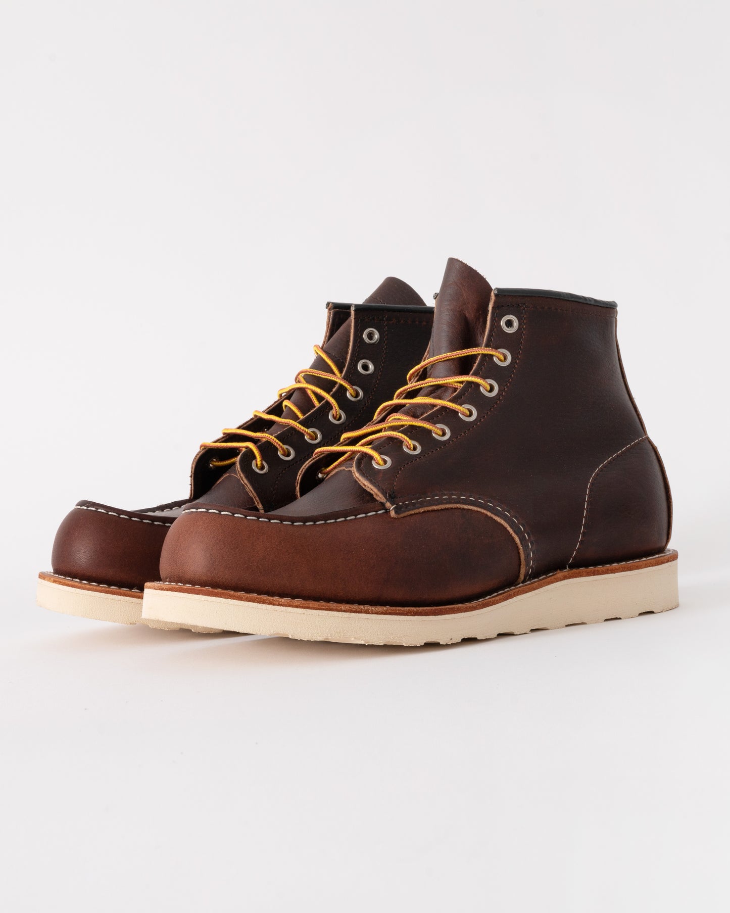 Red Wing 6 Inch Moc Toe Mens Boot in Briar Oil Slick