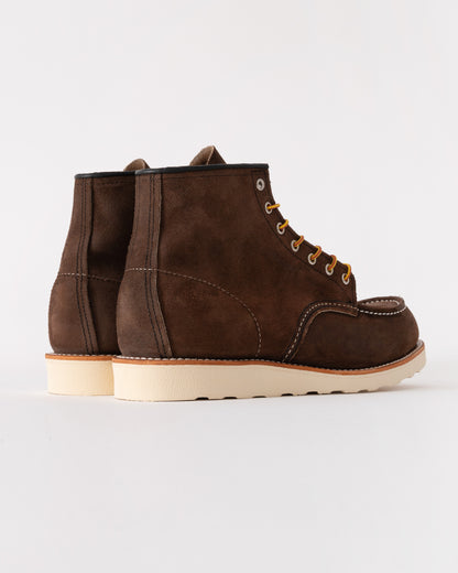Red Wing 6 Inch Moc Toe Mens Boot - Chocolate Muleskinner