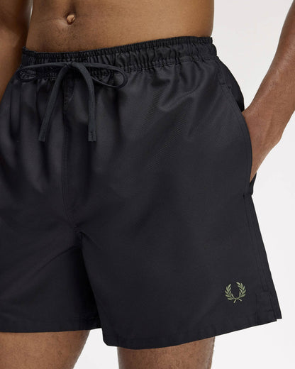 Fred Perry Mens Swimshorts - French Navy 143 | CHO | Designer Mens Swimming Shorts