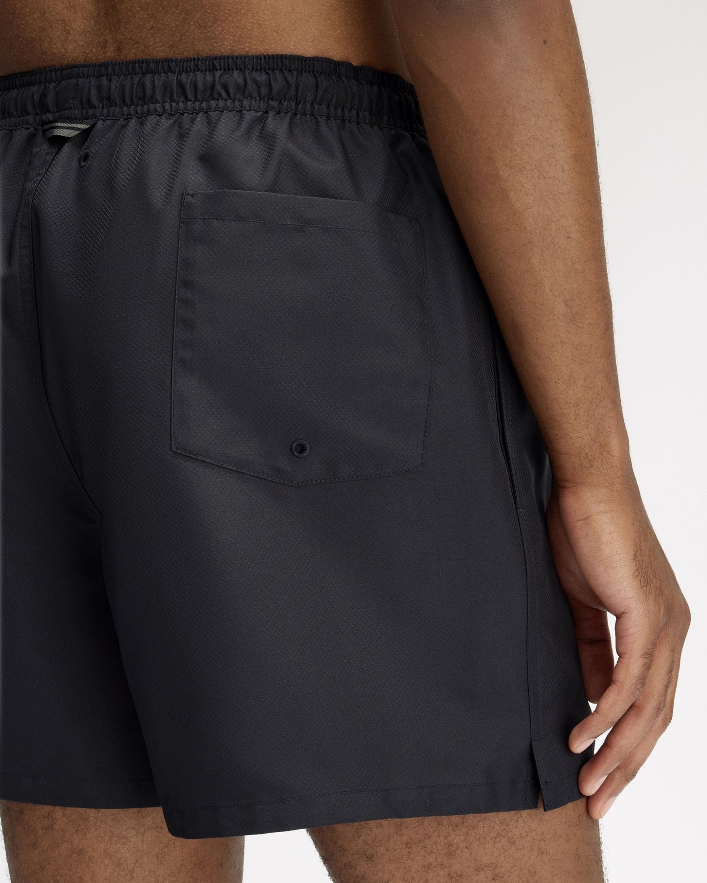 Fred Perry Mens Swimshorts - Black 102 | CHO | Designer Mens Swimming Shorts