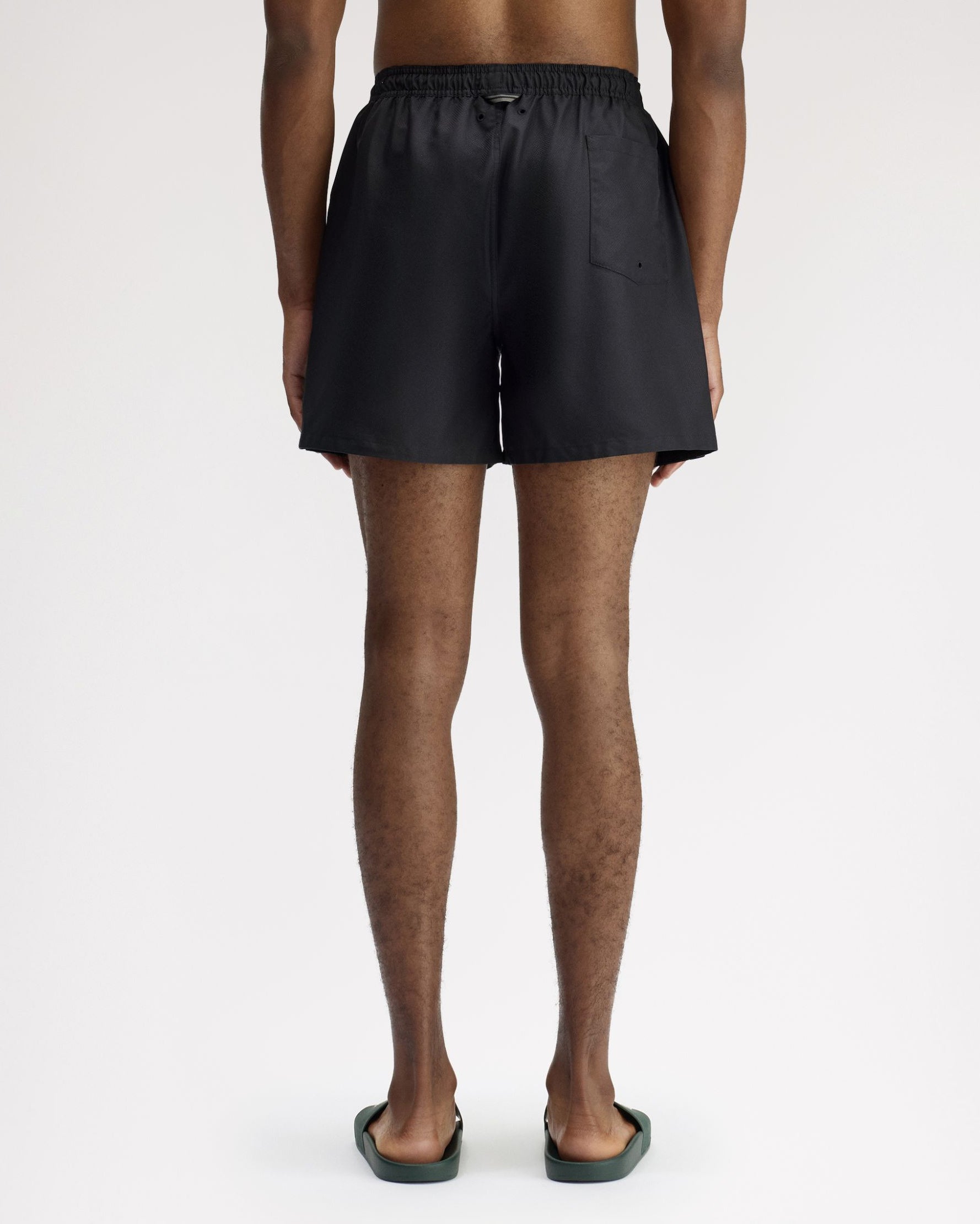 Fred Perry Mens Swimshorts - Black 102 | CHO | Designer Mens Swimming Shorts