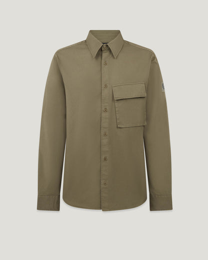 Belstaff Scale Mens Shirt - True Olive