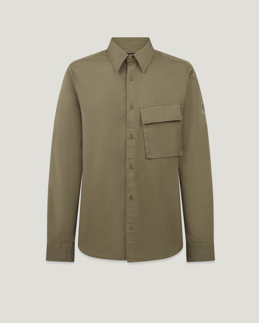 Belstaff Scale Mens Shirt - True Olive