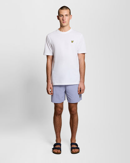 Lyle & Scott Plain Mens Swim Shorts - Y128 Bubble Blue