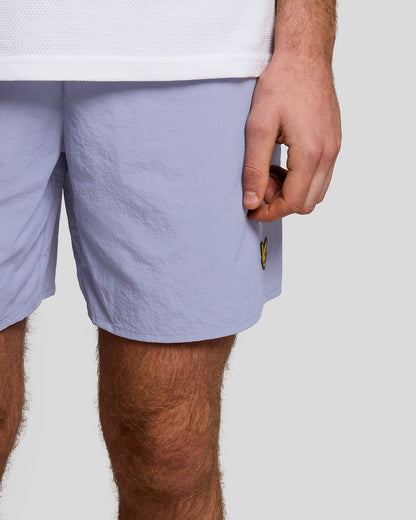 Lyle & Scott Plain Mens Swim Shorts - Y128 Bubble Blue