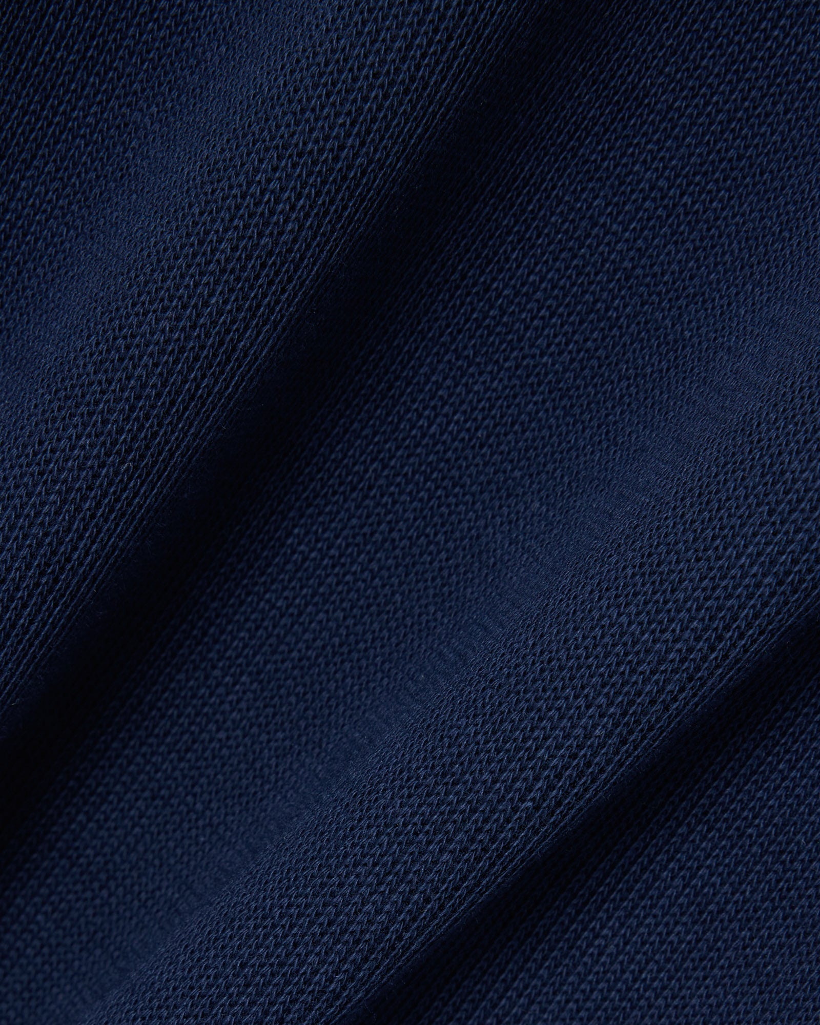 Lacoste Mens Zippered Stand - Up Collar Cotton Sweatshirt - Navy Blue 166 | CHO | Designer Mens Sweatshirts
