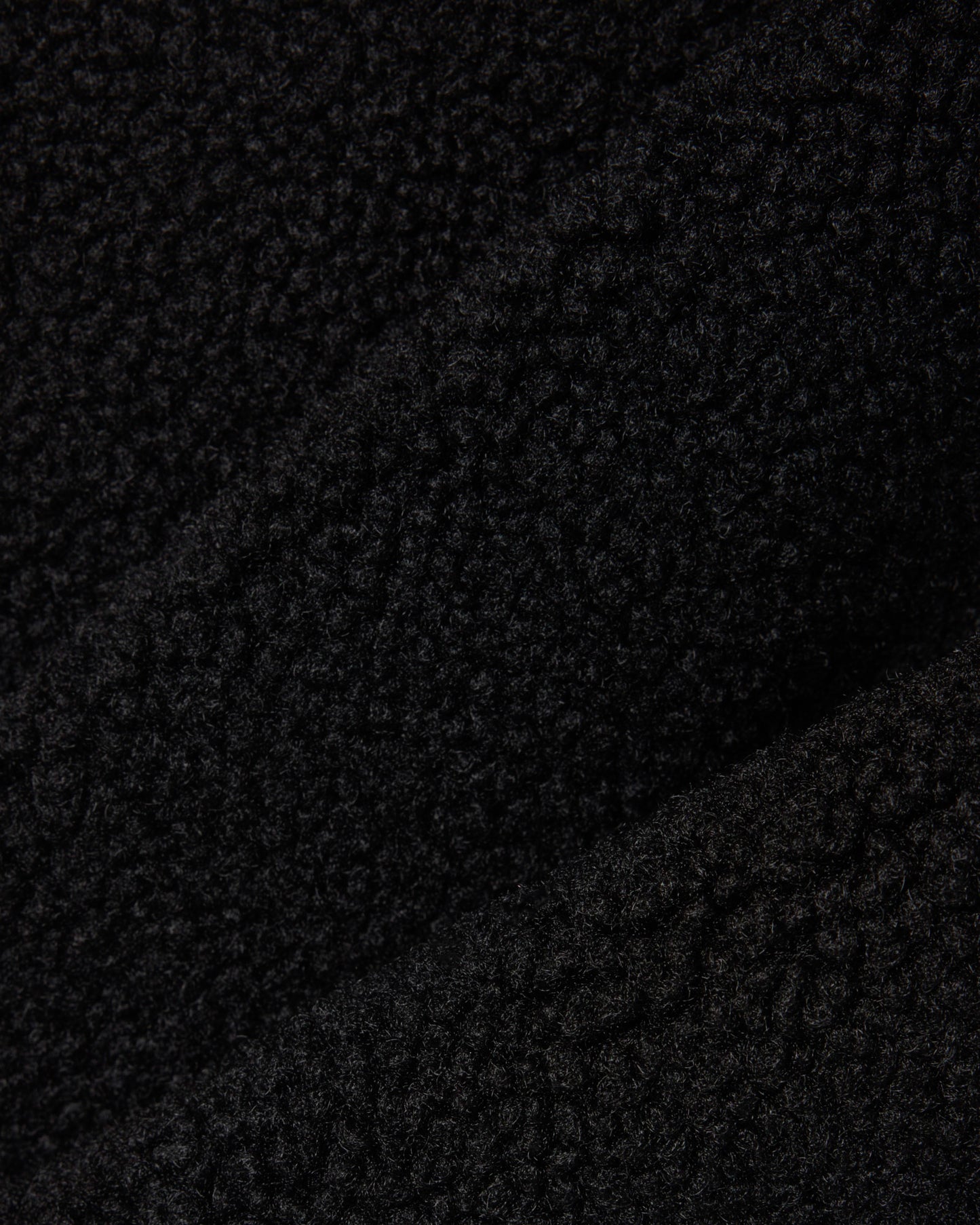 Lacoste Sherpa Fleece Mens Half-Zip Sweatshirt - Black 031
