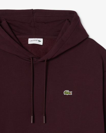 Lacoste Fleece Mens Classic Fit Hoodie - Oxalis 3KE