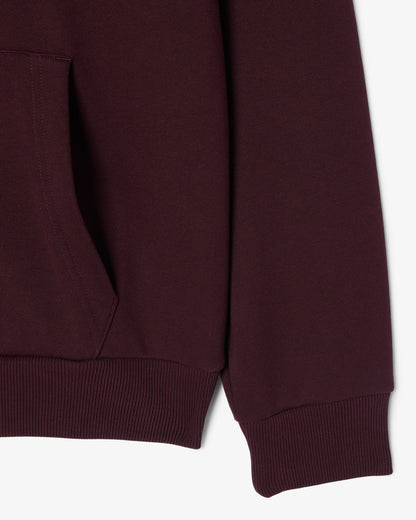 Lacoste Fleece Mens Classic Fit Hoodie - Oxalis 3KE