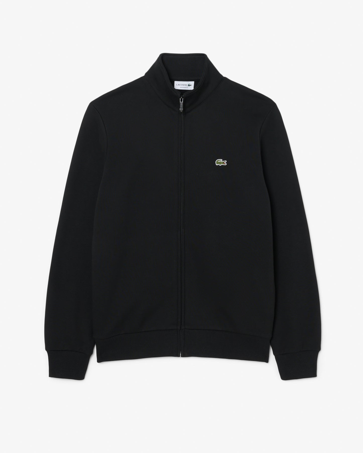 Lacoste Half Zip Mens Fleece Sweatshirt - Black 031 | CHO | Designer Mens Sweatshirts