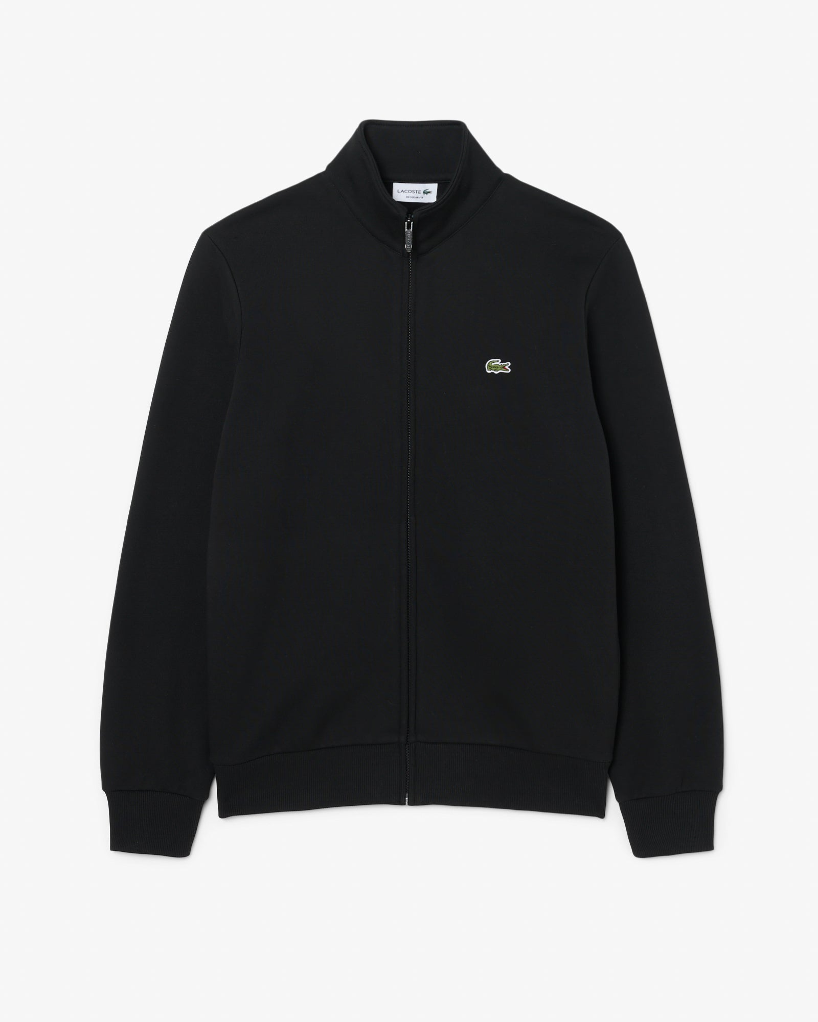 Lacoste Half Zip Mens Fleece Sweatshirt - Black 031 | CHO | Designer Mens Sweatshirts