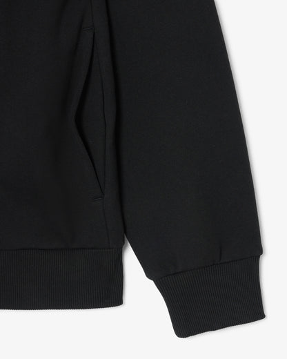 Lacoste Half Zip Mens Fleece Sweatshirt - Black 031 | CHO | Designer Mens Sweatshirts