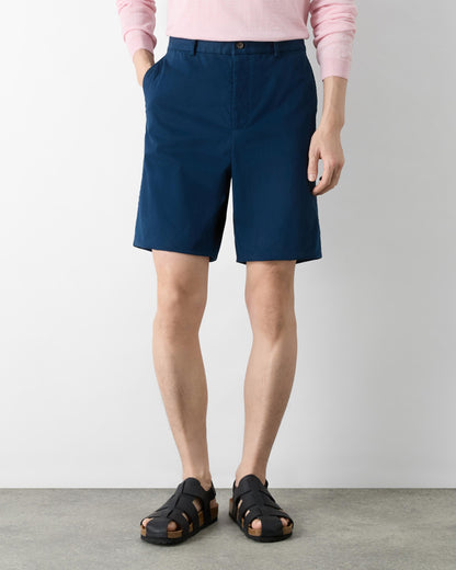 Oliver Sweeney Sistelo Mens Chino Shorts - Dark Navy | CHO | Designer Mens Chino Shorts