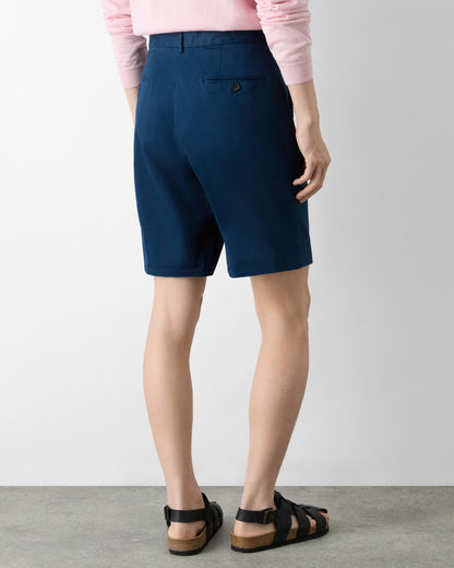 Oliver Sweeney Sistelo Mens Chino Shorts - Dark Navy | CHO | Designer Mens Chino Shorts
